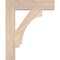 Ekena Millwork Imperial Block Smooth Bracket, Douglas Fir, 3 1/2"W x 18"D x 22"H BKT04X18X22IMP05SDF - alternate 2